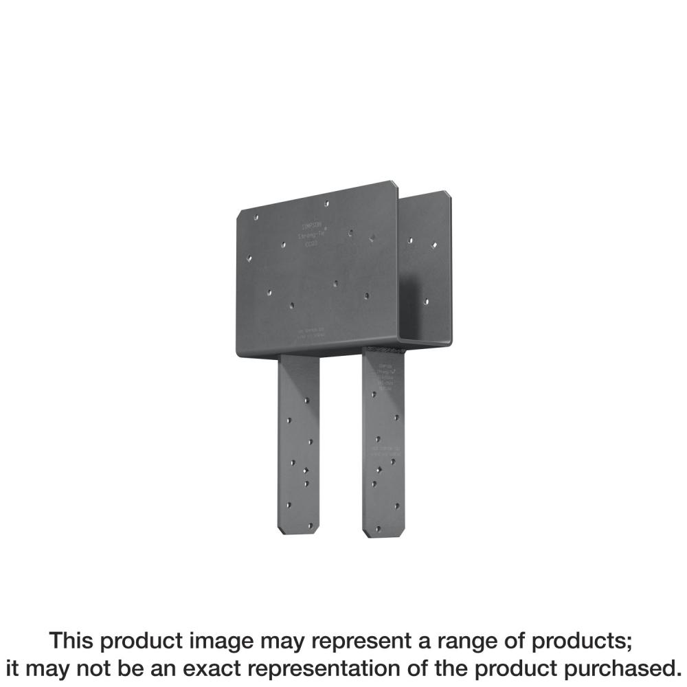 ECCQ Rotated-Strap End Column Cap for 6x Beam, 6x Post, with Strong-Drive® SDS Screws<span class=' ItemWarning' style='display:block;'>Item is usually in stock, but we&#39;ll be in touch if there&#39;s a problem<br /></span>