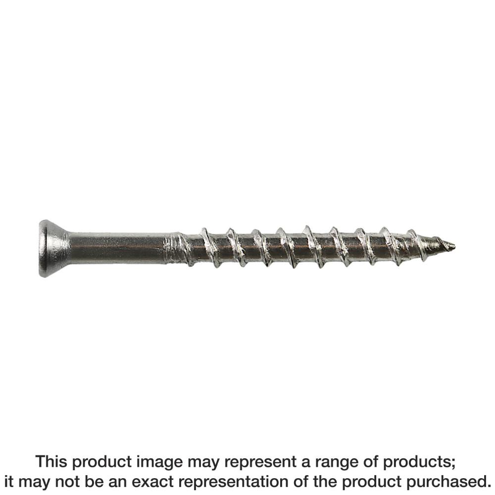 Deck-Drive™ DWP WOOD SS Screw - #8 x 1-1/4 in. T-20, Flat Head, Type 316 (175-Qty)<span class=' ItemWarning' style='display:block;'>Item is usually in stock, but we&#39;ll be in touch if there&#39;s a problem<br /></span>