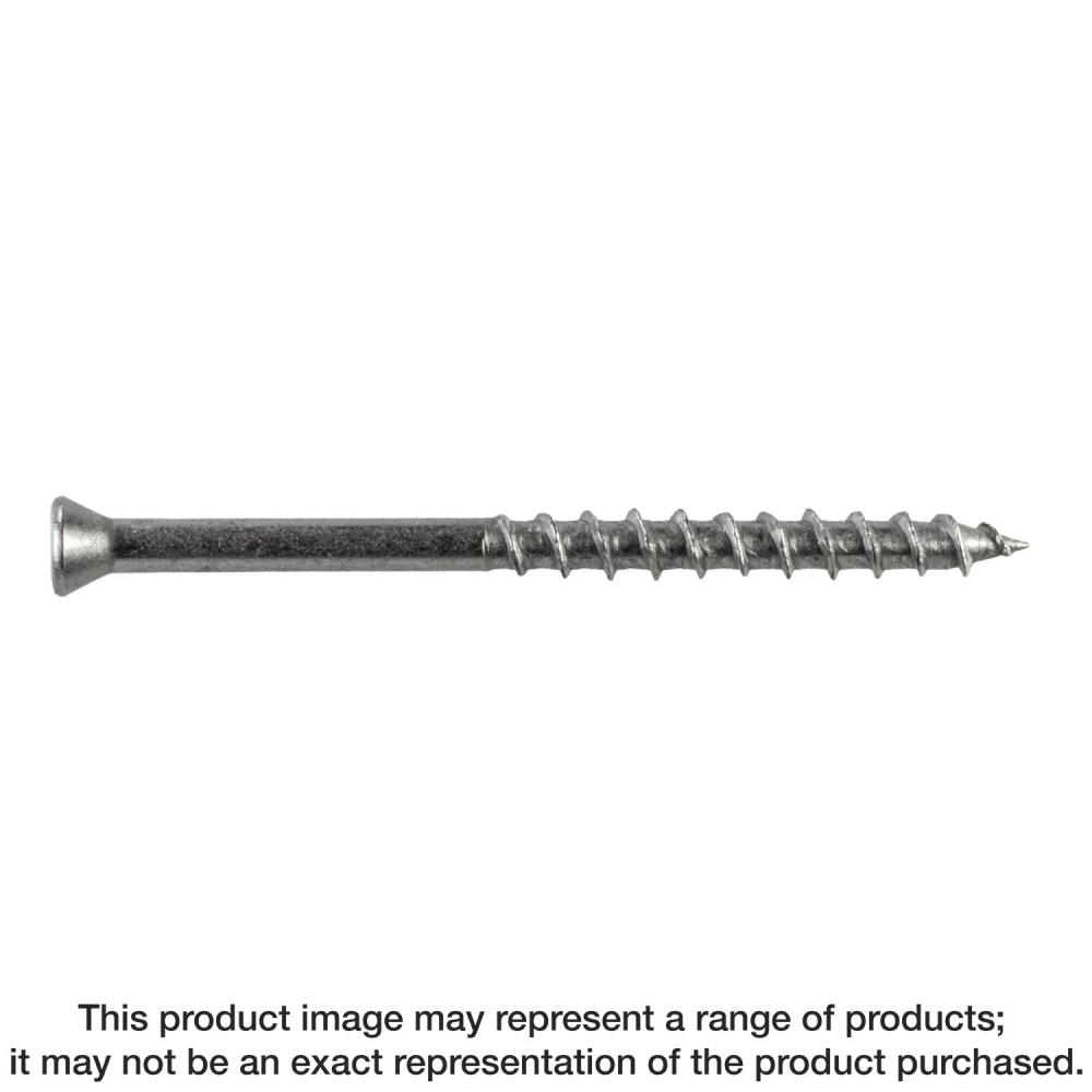 Deck-Drive™ DWP WOOD SS Screw - #7 x 2-1/4 in. T-15, Trim Head, Type 305 (1750-Qty)<span class=' ItemWarning' style='display:block;'>Item is usually in stock, but we&#39;ll be in touch if there&#39;s a problem<br /></span>