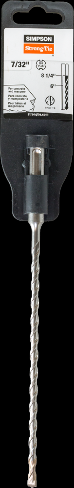 7/32 in. x 8-1/4 in. SDS-plus® Shank Drill Bit<span class=' ItemWarning' style='display:block;'>Item is usually in stock, but we&#39;ll be in touch if there&#39;s a problem<br /></span>