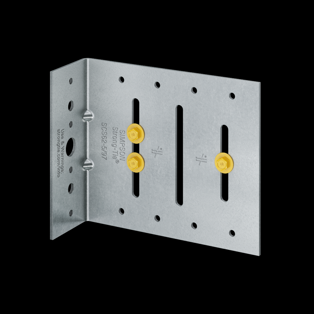 SCS 2 in. x 6 in. x 5 in. 12-Gauge Seismic Bypass Framing Slide Clip w/ Screws (25-Qty)<span class=' ItemWarning' style='display:block;'>Item is usually in stock, but we&#39;ll be in touch if there&#39;s a problem<br /></span>