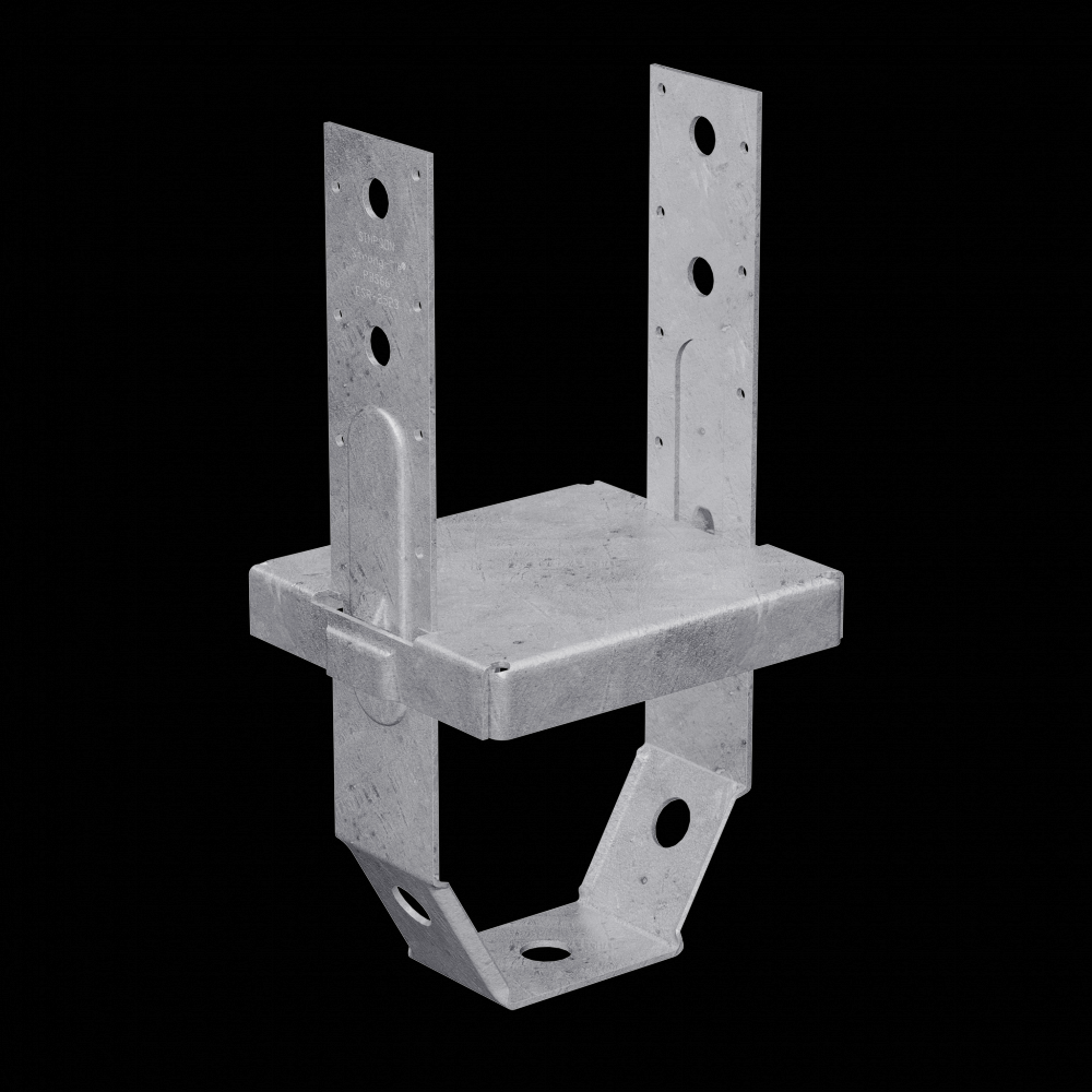 PBS Galvanized Standoff Post Base for 6x6<span class=' ItemWarning' style='display:block;'>Item is usually in stock, but we&#39;ll be in touch if there&#39;s a problem<br /></span>