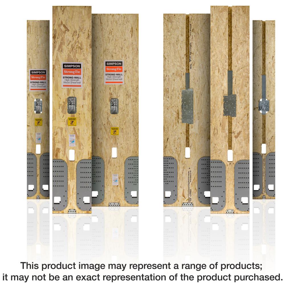 Nominal 12-in. x 144-in. Strong-Wall® High-Strength Wood Shearwall<span class=' ItemWarning' style='display:block;'>Item is usually in stock, but we&#39;ll be in touch if there&#39;s a problem<br /></span>