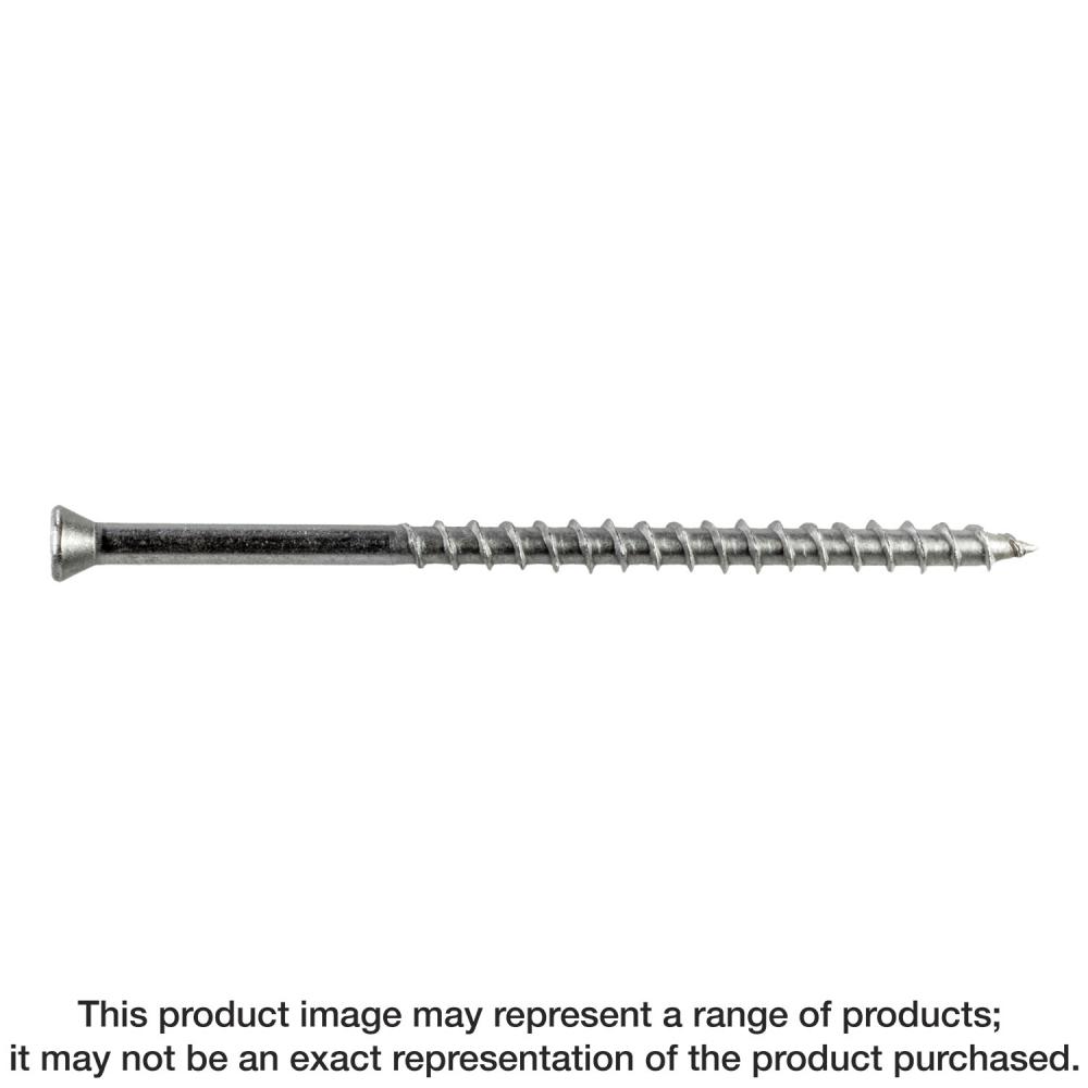 Deck-Drive™ DWP WOOD SS Screw - #7 x 3 in. T-15, Trim Head, Type 305 (1 lb.)<span class=' ItemWarning' style='display:block;'>Item is usually in stock, but we&#39;ll be in touch if there&#39;s a problem<br /></span>