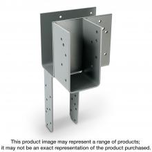 Simpson Strong-Tie ECCLLQ464HDG - ECCLLQ HDG L-Shape End Column Cap for 4x Beams, 6x Post w/ SDS Screws, Skewed Left