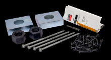 Simpson Strong-Tie WSWH-HK18 - WSWH-HK Hardware Kit for 18-in. Strong-Wall® High-Strength Wood Shearwall