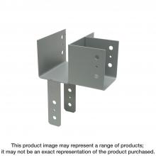 Simpson Strong-Tie ECCLL666HDG - ECCLL HDG L-Shape End Column Cap for 6x Beams, 6x Post, Skewed Left