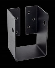 Simpson Strong-Tie APHH46 - Outdoor Accents® ZMAX®, Black Heavy Joist Hanger for 4x6