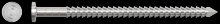 Simpson Strong-Tie T4KR51 - Premium Siding Nail — 1-1/2 in. x .083 in. Type 316 Stainless Steel (1 lb.)