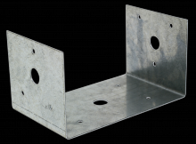 Simpson Strong-Tie BC460 - BC Galvanized Post Base for 4x6