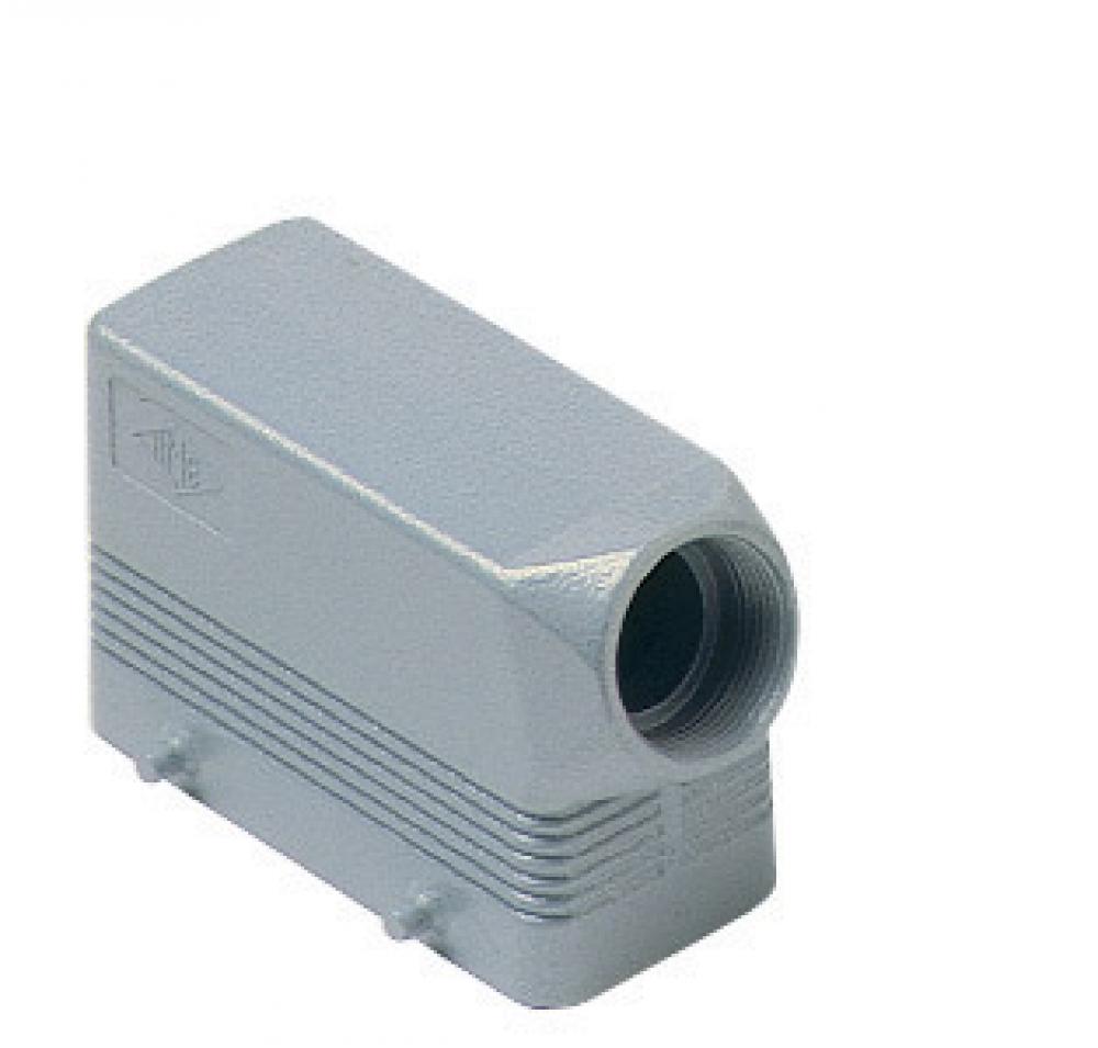 HOOD - 16P+Ground    FOUR PEGS  SIDE ENTRY  CABLE GLAND PG 21<span class=' ItemWarning' style='display:block;'>Item is usually in stock, but we&#39;ll be in touch if there&#39;s a problem<br /></span>