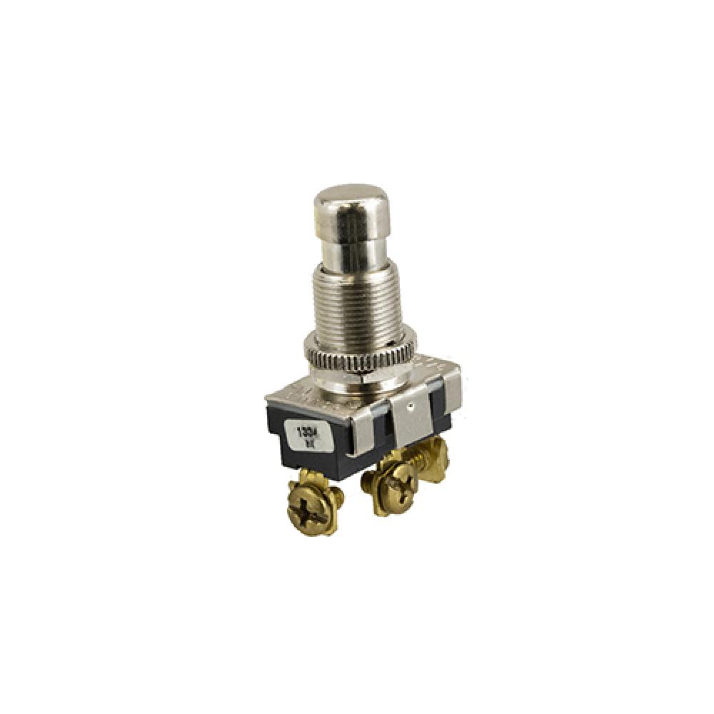 Switch Push Button On On Spdt Plunger 15A<span class=' ItemWarning' style='display:block;'>Item is usually in stock, but we&#39;ll be in touch if there&#39;s a problem<br /></span>