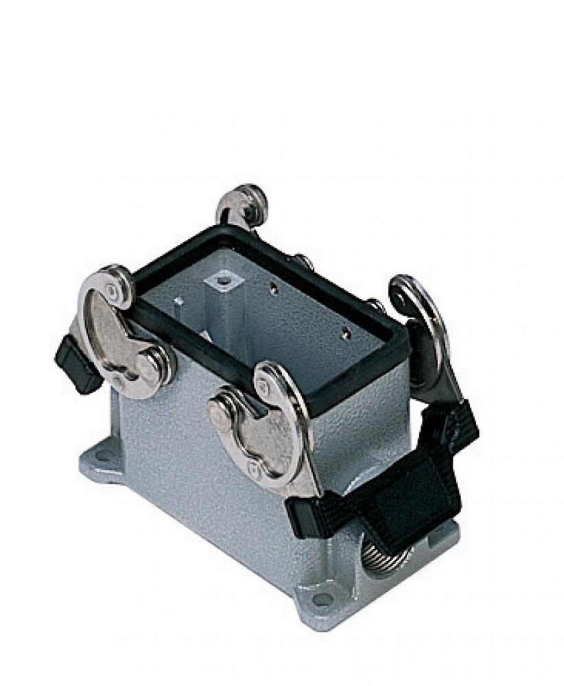 SURFACE MOUNTING BASE - 10P+Ground    DOUBLE LEVERS  SINGLE PORT  CABLE GLAND PG 16<span class=' ItemWarning' style='display:block;'>Item is usually in stock, but we&#39;ll be in touch if there&#39;s a problem<br /></span>