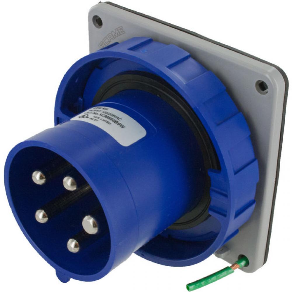 IP67 INLET 60A  3phase delta 120/208  4P 5W  WATERTIGHT<span class=' ItemWarning' style='display:block;'>Item is usually in stock, but we&#39;ll be in touch if there&#39;s a problem<br /></span>