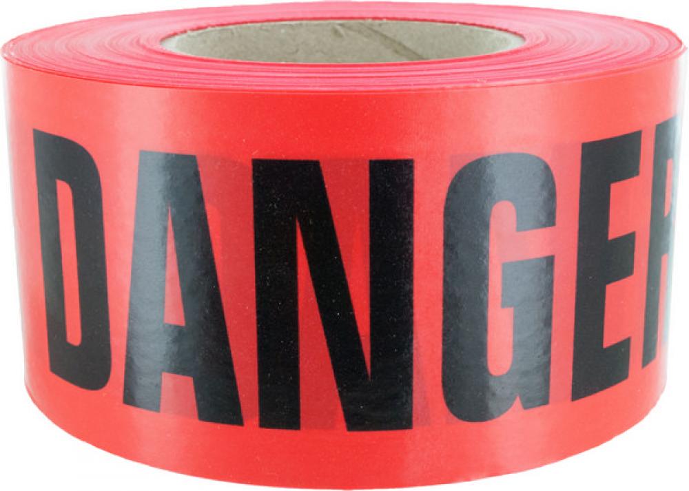 DANGER DANGER RED 1000FT ROLL<span class=' ItemWarning' style='display:block;'>Item is usually in stock, but we&#39;ll be in touch if there&#39;s a problem<br /></span>