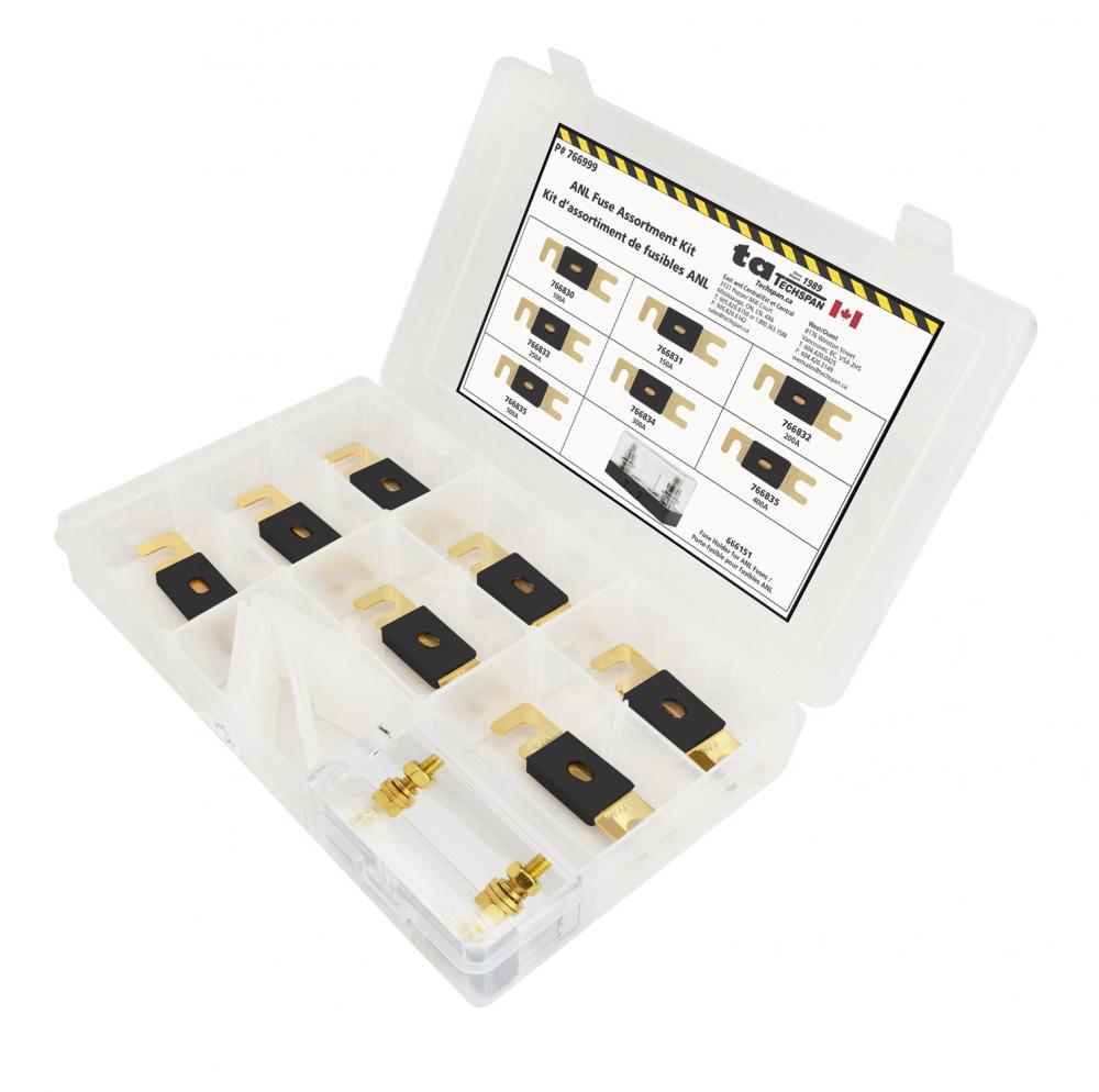 8PC ANL Fuse Assortment Kit - (Mini Flip Kit Series)<span class=' ItemWarning' style='display:block;'>Item is usually in stock, but we&#39;ll be in touch if there&#39;s a problem<br /></span>