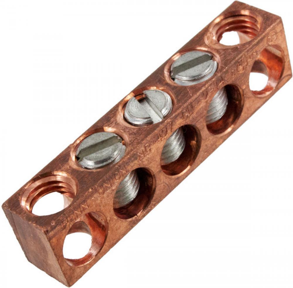 Copper Neutral bar, 14-2 awg Copper Only, 3 circuits<span class=' ItemWarning' style='display:block;'>Item is usually in stock, but we&#39;ll be in touch if there&#39;s a problem<br /></span>