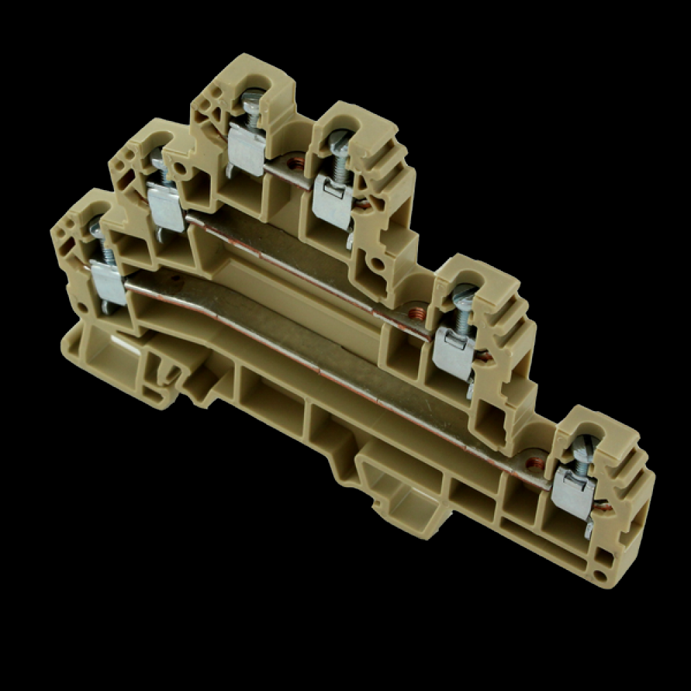 SCR.CLAMP TERM.2.5MM TRIPLE DECK<span class=' ItemWarning' style='display:block;'>Item is usually in stock, but we&#39;ll be in touch if there&#39;s a problem<br /></span>