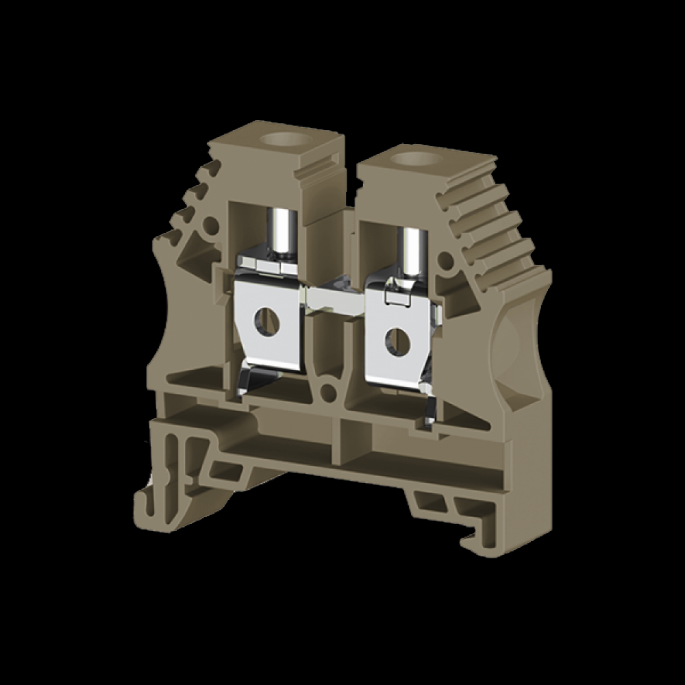 SCREW CLAMP TERM.10MM BEIGE<span class=' ItemWarning' style='display:block;'>Item is usually in stock, but we&#39;ll be in touch if there&#39;s a problem<br /></span>