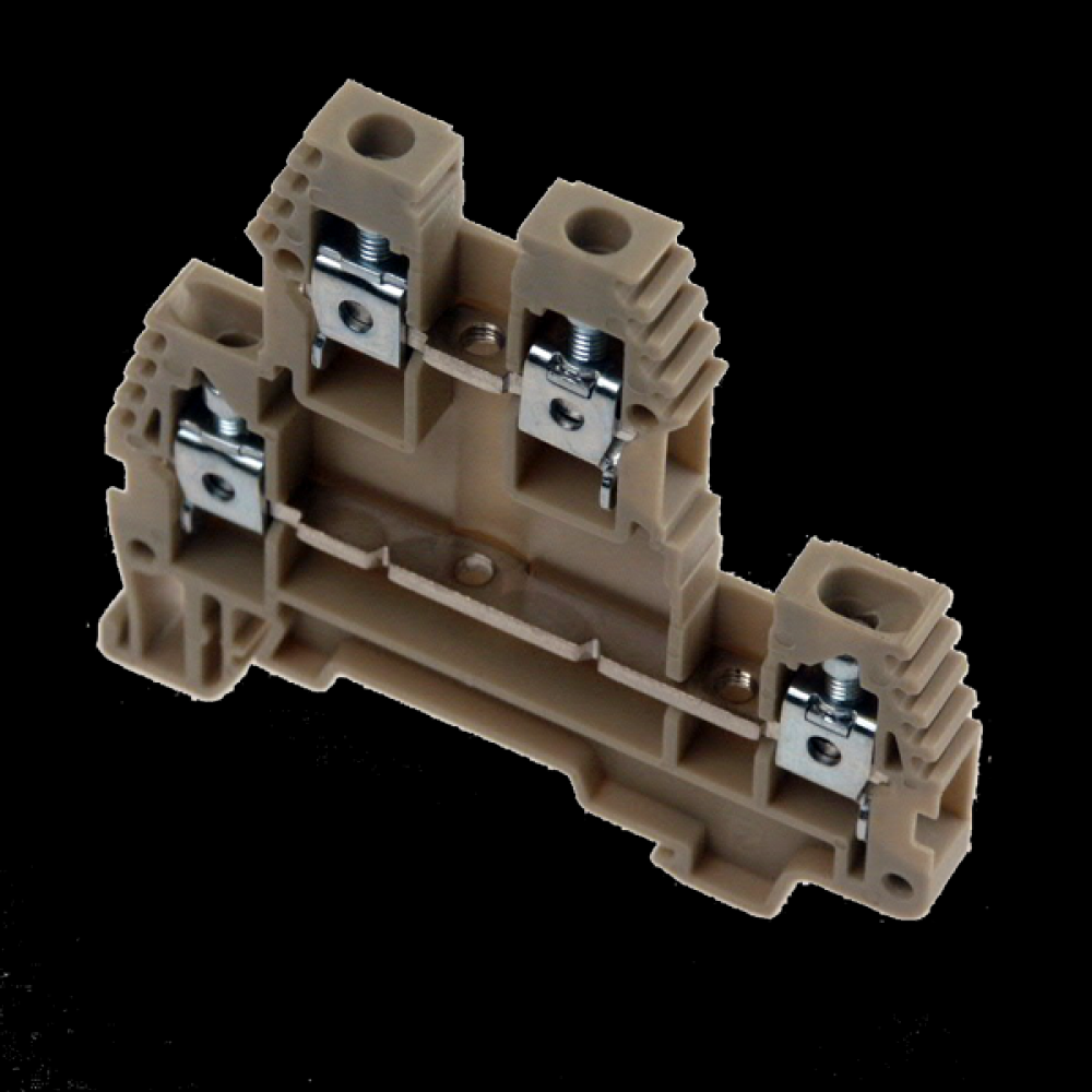 SCREW CLAMP TERM.4MM BEIGE<span class=' ItemWarning' style='display:block;'>Item is usually in stock, but we&#39;ll be in touch if there&#39;s a problem<br /></span>