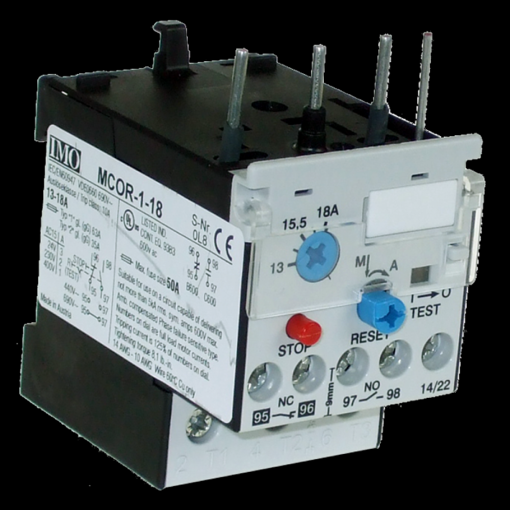 THERMAL OVERLOAD RELAY FOR MC10 TO<span class=' ItemWarning' style='display:block;'>Item is usually in stock, but we&#39;ll be in touch if there&#39;s a problem<br /></span>