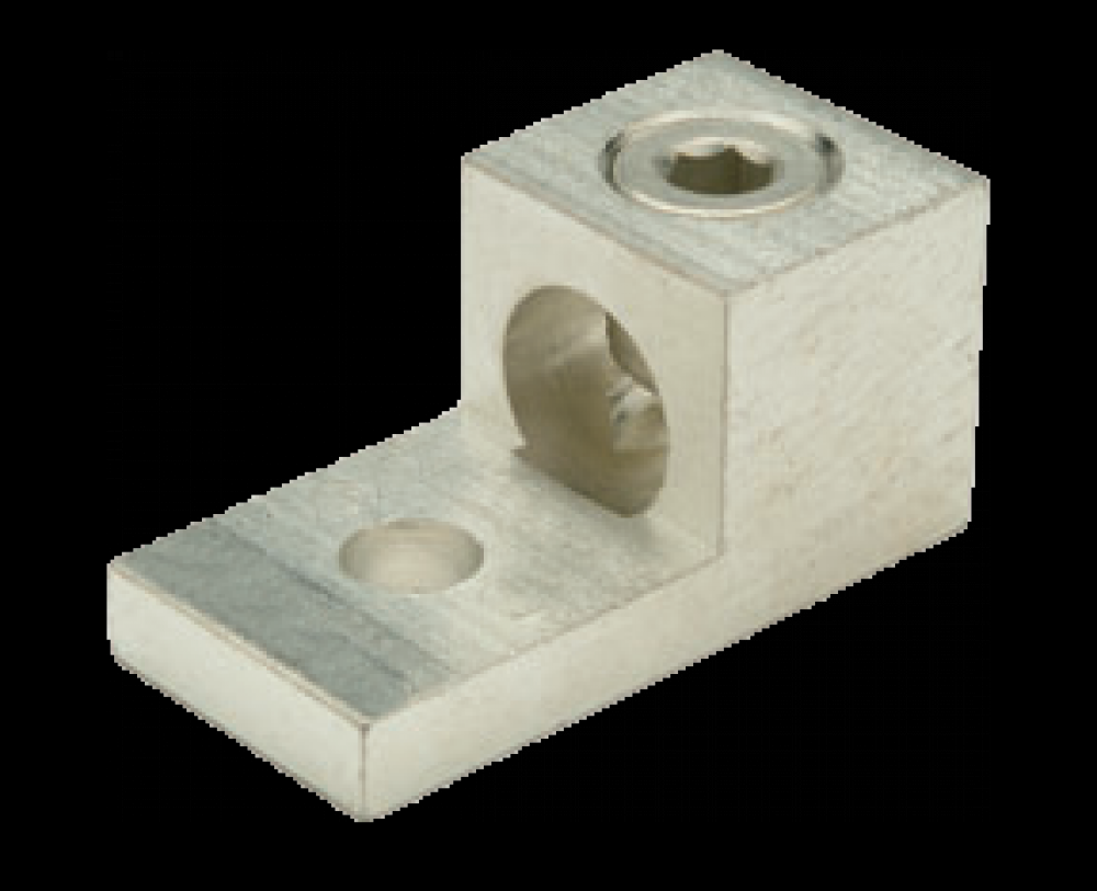 ALUM MECH LUG 6-250 1CON 1HOLE<span class=' ItemWarning' style='display:block;'>Item is usually in stock, but we&#39;ll be in touch if there&#39;s a problem<br /></span>