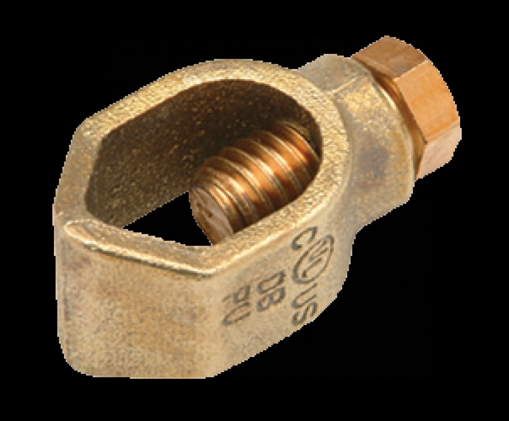 GRND ROD CLAMP 1/2INCH, 10SOL-2STR<span class=' ItemWarning' style='display:block;'>Item is usually in stock, but we&#39;ll be in touch if there&#39;s a problem<br /></span>