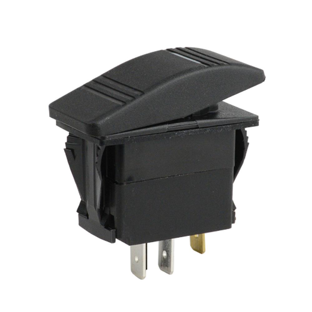 SWITCH ROCKER RECT ON/OFF 3-BLD AMB P-LIGHT SPST<span class=' ItemWarning' style='display:block;'>Item is usually in stock, but we&#39;ll be in touch if there&#39;s a problem<br /></span>