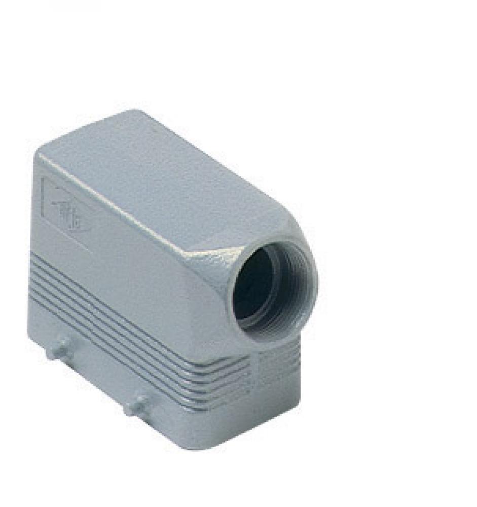 HOOD - 10P+Ground    FOUR PEGS  SIDE ENTRY  CABLE GLAND PG 16<span class=' ItemWarning' style='display:block;'>Item is usually in stock, but we&#39;ll be in touch if there&#39;s a problem<br /></span>