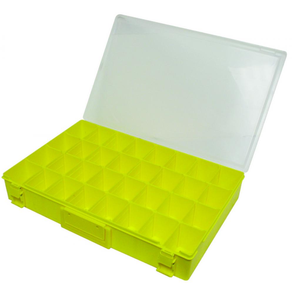 CASE PLAS, YELLOW UP TO 32 COMPARTMENTS<span class=' ItemWarning' style='display:block;'>Item is usually in stock, but we&#39;ll be in touch if there&#39;s a problem<br /></span>