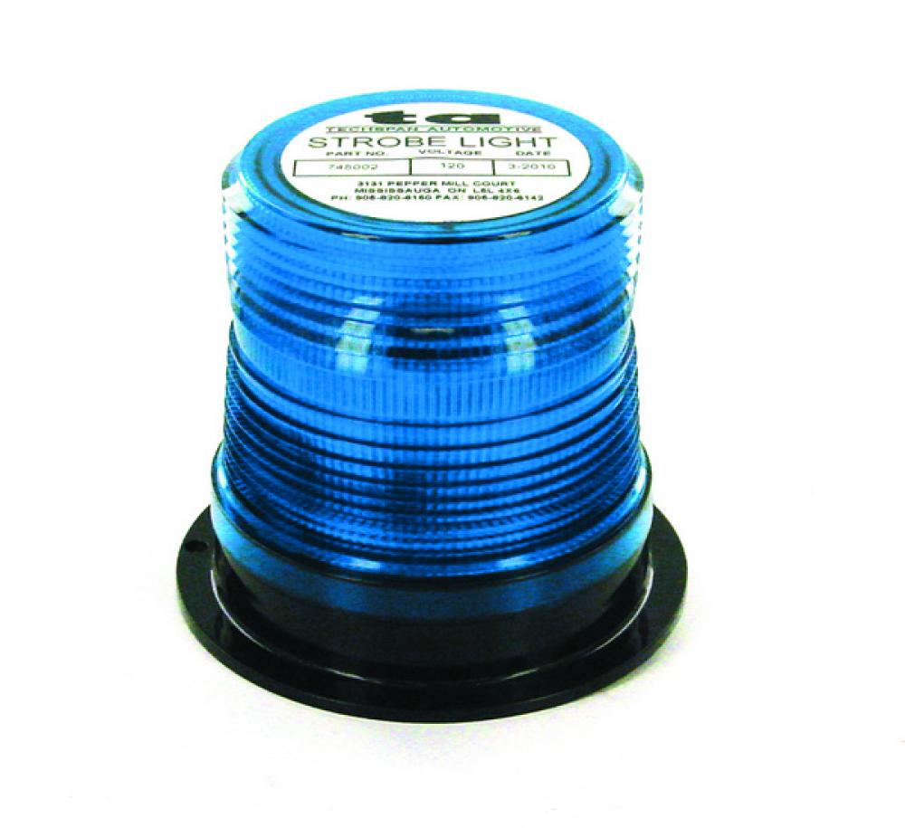 BEACON LED 120VAC BLUE MINI FLNG-MNT SGL-FLA<span class=' ItemWarning' style='display:block;'>Item is usually in stock, but we&#39;ll be in touch if there&#39;s a problem<br /></span>