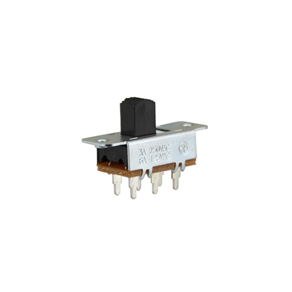 Switch Slide On On Dpdt Extended Top Slide 6A<span class=' ItemWarning' style='display:block;'>Item is usually in stock, but we&#39;ll be in touch if there&#39;s a problem<br /></span>