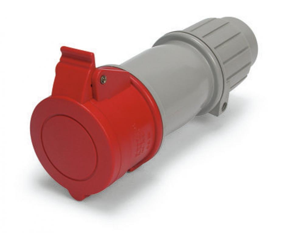 IP44 CONNECTOR 20A  3phase delta 277/480VAC  4P 5W  SPLASHPROOF<span class=' ItemWarning' style='display:block;'>Item is usually in stock, but we&#39;ll be in touch if there&#39;s a problem<br /></span>