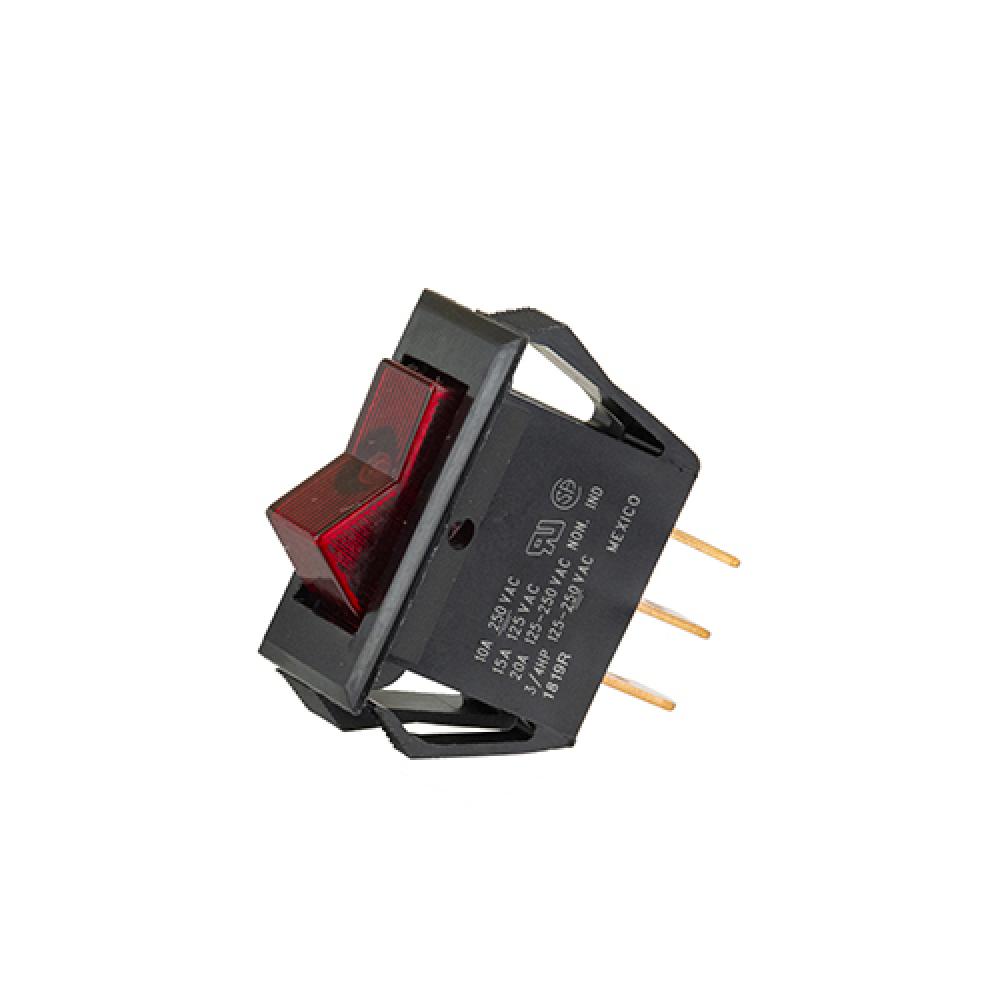 Switch Rocker Spst Quick Connect 15A Red<span class=' ItemWarning' style='display:block;'>Item is usually in stock, but we&#39;ll be in touch if there&#39;s a problem<br /></span>