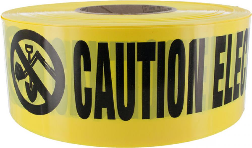 CAUTION Buried Electric Li.. 3Inchx1000FT Ye<span class=' ItemWarning' style='display:block;'>Item is usually in stock, but we&#39;ll be in touch if there&#39;s a problem<br /></span>