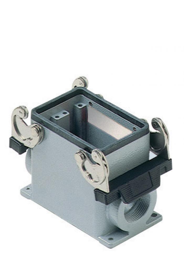 SURFACE MOUNTING BASE - 32P+Ground    DOUBLE LEVERS  DOUBLE PORT  CABLE GLAND PG 21x2<span class=' ItemWarning' style='display:block;'>Item is usually in stock, but we&#39;ll be in touch if there&#39;s a problem<br /></span>