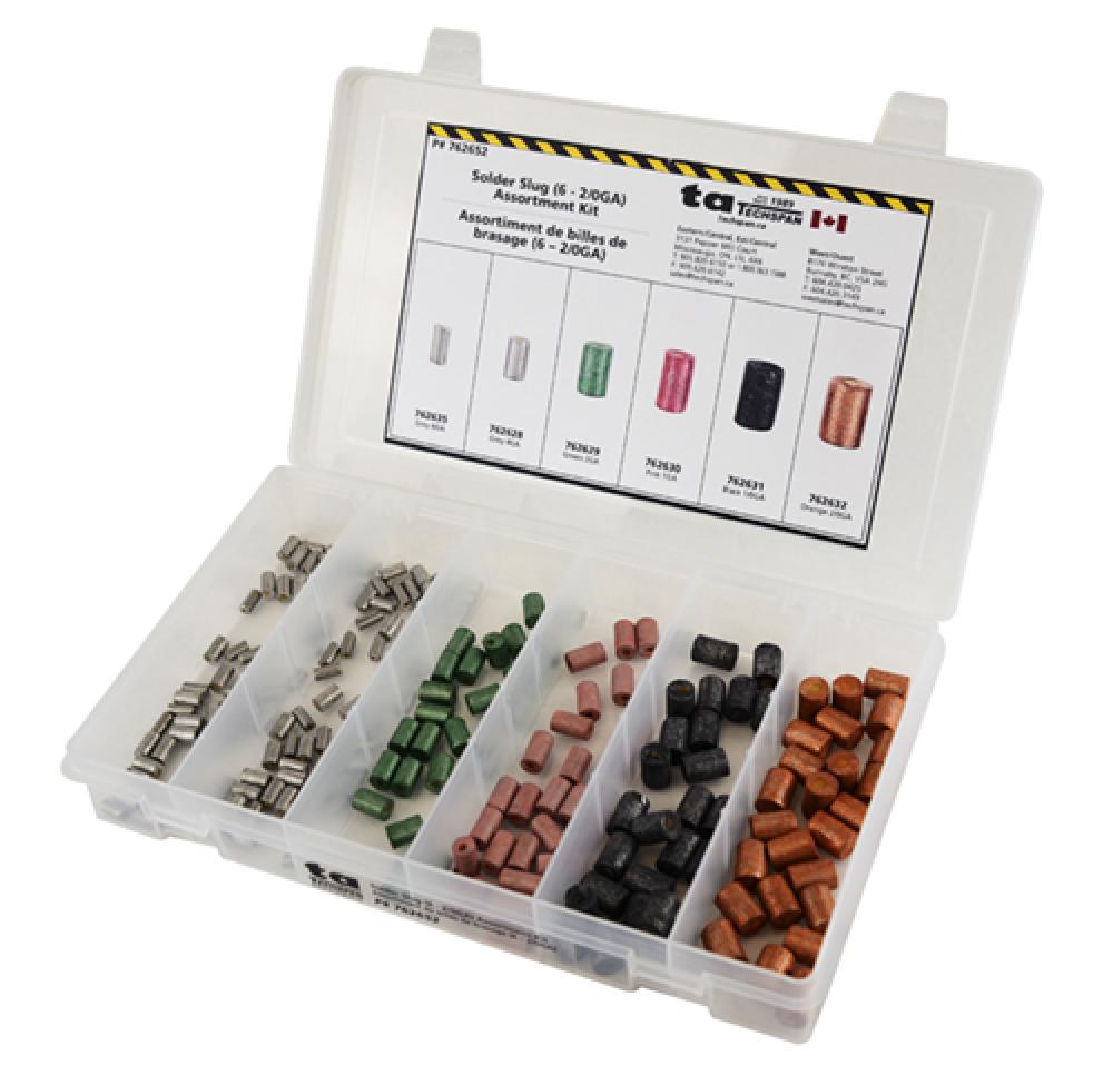 200PC Solder Slug (Automotive) Assortment Kit - (Mini Flip Kit Series)<span class=' ItemWarning' style='display:block;'>Item is usually in stock, but we&#39;ll be in touch if there&#39;s a problem<br /></span>