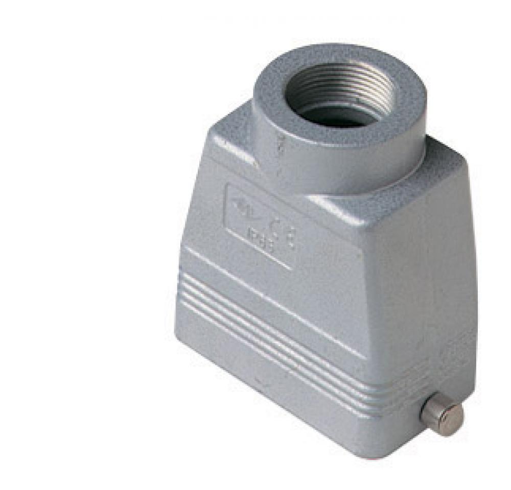 HOOD - 10P+Ground    TWO PEGS  TOP ENTRY  CABLE GLAND NPT 1/2<span class=' ItemWarning' style='display:block;'>Item is usually in stock, but we&#39;ll be in touch if there&#39;s a problem<br /></span>