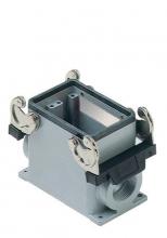 Techspan AS1L32D11 - SURFACE MOUNTING BASE - 32P+Ground    DOUBLE LEVERS  SINGLE PORT  CABLE GLAND NPT 3/4