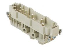 Techspan MP4/8PS - MALE INSERT - 4P+8P+Ground  80A MAX - 600V+16A MAX - 600V  SCREW TERMINAL