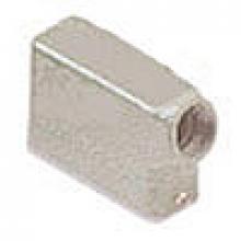 Techspan ASEP16S4 - HOOD - 16P+Ground    TWO PEGS  SIDE ENTRY  CABLE GLAND PG 16