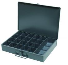 Techspan 763004 - TRAY STORAGE METAL EMPT 21 COMP - 13 X 9 X 2