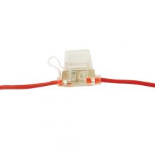 Techspan 664120 - FUSE HOLDER INLINE STD BLADE 12GA RED/CLEAR C/W COVER