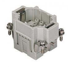 Techspan EQ10PC - MALE INSERT - 10P+Ground  16A MAX - 600V  HIGH DENSITY CRIMP TERMINATION