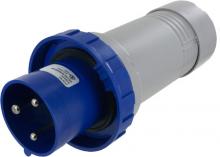 Techspan SCM360P3W - IP67 PLUG 60A  250VDC  2P 3W  WATERTIGHT