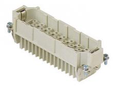 Techspan D64PC - MALE INSERT - 64P+Ground  10A MAX - 250V  CRIMP TERMINAL