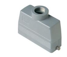 Techspan ETTP24S12 - HOOD - 24P+Ground    TWO PEGS  TOP ENTRY  HIGH CONSTRUCTION  CABLE GLAND NPT 1