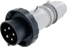 Techspan SCM530P5W - IP67 PLUG 30A  3phase delta 347/600  4P 5W  WATERTIGHT