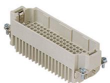 Techspan DD108PC - MALE INSERT - 108P+Ground  10A MAX - 250V  CRIMP TERMINAL