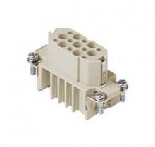 Techspan D15RC - FEMALE INSERT - CRIMP TERMINAL  15P+ Ground  10A - MAX 250V